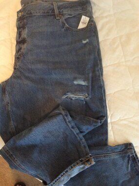 NWT Old Navy Slouchy Taper Denim, Plus Size 20